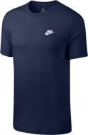 Футболка Nike M NSW CLUB TEE AR4997-410 р.2XL синій