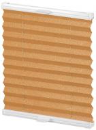 Штора-плиссе Rollotex ткань CREPE METALLIC 112х115 см Золотая