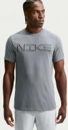 Футболка Nike M NK DF TEE STD HBR IM6134-084 р.S серый