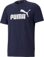 Футболка Puma ESS LOGO TEE 58666606 р.L синий Футболка Puma ESS LOGO TEE 58666606 р.L синий