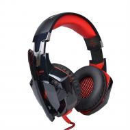 Геймерські навушники Kotion Each G2000 Pro Gaming із підсвічуванням Чорно-червоний (hpkotg2000probr)
