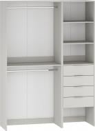 Корпус шкафа Грейд готовый комплект V1 Санта 2200х1600х500 мм кашемир /