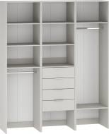 Корпус шкафа Грейд готовый комплект V3 Санта кашемир 2200х1800х500 мм