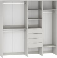 Корпус шкафа Грейд готовый комплект V4 Санта кашемир 2200х2200х500 мм