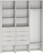 Корпус шкафа Грейд готовый комплект V5 Санта кашемир 2200х1800х350 мм