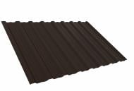 Профнастил матовый Tile Tail Н-20 1185х2000 мм RAL 8019 коричневый USS Профнастил матовый Tile Tail Н-20 1185х2000 мм RAL 8019 коричневый USS