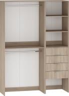 Корпус шкафа Грейд готовый комплект V1 Санта дуб сонома 2200х1600х500 мм