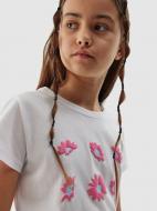 Футболка 4F TSHIRT F1150 / TSHIRT F1150 4FJWSS24TTSHF1150-10S р.134 белый Футболка 4F TSHIRT F1150 / TSHIRT F1150 4FJWSS24TTSHF1150-10S р.134 белый