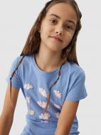 Футболка 4F TSHIRT F1150 / TSHIRT F1150 4FJWSS24TTSHF1150-32S р.128 фиолетовый