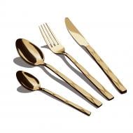 Набір столових приборів Cutlery 24 предмети на 6 персон золотий BH 2624A Berlinger