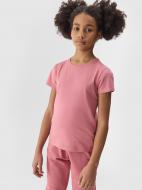 Футболка 4F TSHIRT F1110 / TSHIRT F1110 4FJWSS24TTSHF1110-54S р.122 розовый Футболка 4F TSHIRT F1110 / TSHIRT F1110 4FJWSS24TTSHF1110-54S р.122 розовый
