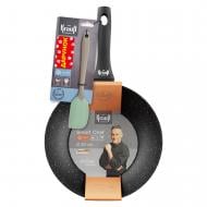 Сковорода wok 28 см + лопатка кулінарна 25-45-192 Krauff