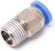 Фітинг-перехідник Partner 8 мм із зовнішнім різьбленням 1/4" SPC08-02