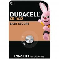 Батарейка Duracell Специальная литиевая тип "таблетка" CR1632 1 шт.