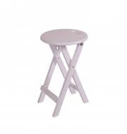 Табурет деревянный раскладной Т-69 Смарт бежевый / бежевый