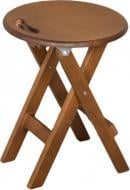 Табурет деревянный раскладной Т-69 Смарт коричневый / орех лесной Табурет деревянный раскладной Т-69 Смарт коричневый / орех лесной