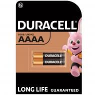 Батарейка Duracell Спеціальна лужна AAAA 2 шт.
