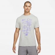 Футболка Nike M NK DF TEE HUMOR DH0306-063 р.S серый