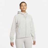 Джемпер Nike W NSW FZ HOODIE BB FLC PRNT DO2564-033 р. M бежевый