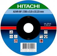 Круг отрезной по металлу Hitachi 230x3,0x22,2 мм 752515