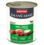 Консерва для всех пород Animonda GranCarno с олениной 800 г Консерва для всех пород Animonda GranCarno с олениной 800 г