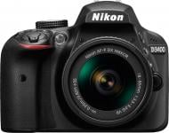 Фотоаппарат Nikon D3400 AF-P 18-55mm f/3.5-5.6G VR Kit black