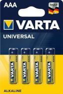Батарейка Varta Universal AAA (R03, 286) 4 шт. (4003299414)
