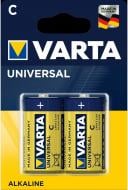 Батарейка Varta Universal C (R14, 343) 2 шт. (4014299412)