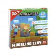 Пластилін Minecraft 12 кольорів 240 г 540668 YES