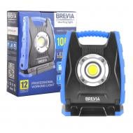Фонарик-лампа Brevia 11410 LED 10W COB 1000lm, 4400mAh голубой