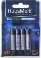 Батарейка HausMark Basic Power ААА 4 шт. (MST-AL4ААА)