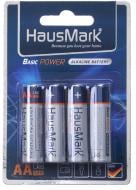 Батарейка HausMark Basic Power AA 4 шт. (MST-AL4АА)