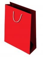 Пакет паперовий фоновий 400x300x140 мм червоний 485С ПБС