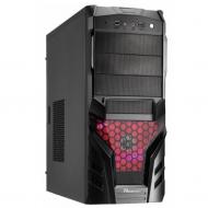Корпус CaseCom CJ-171 450W-120mm ATX Red LED black