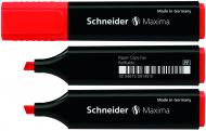 Маркер текстовый Schneider Maxima 1-5 мм S117902 красный