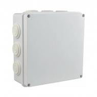 Коробка розподільча ElectrO з гермовводом 200х200х80 мм ІР65 поліамід KP200200802