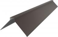 Планка конька матовая PSM PROFILE RAL 8017 коричневая 2 м