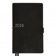 Дневник датированный 12х20 см Glory Leo Planner B5 252632 черный