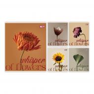 Тетрадь школьная Floral Harmony 18 лист. клетка 768608 YES
