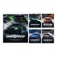 Тетрадь школьная Overspeed 18 лист. клетка 768588 YES