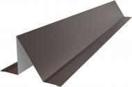 Планка снегозадержателя матовая PSM PROFILE RAL 8017 коричневая 2 м