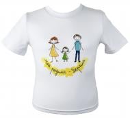 Футболка для девочек/для мальчиков WP Merchandise Моя семья – Украина р.152 белый FWPSHIRROD22WT152