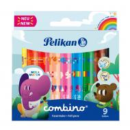 Фломастеры Combino 9 цветов 814553 Pelikan