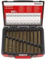 Набор сверл по металлу WURTH RED STRIPE HSCo DIN338 155 шт. 0617400005