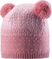 Шапочка детская для девочки Reima Saana р.50 светло-розовый 528551-4320