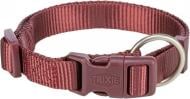 Ошейник Trixie для собак Premium, S-M: 30-45 см/15 мм, сангрия