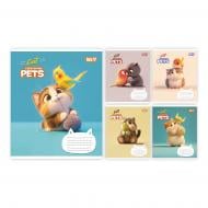 Зошит шкільний Cat and pets 12 арк. клітинка 768700 YES