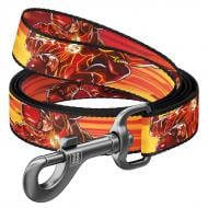 Поводок Waudog Nylon рисунок "Скорость Флэша" S Ш15 мм Д122 см