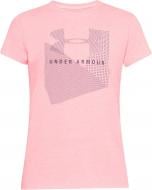Футболка Under Armour Sportstyle_Mesh_Logo_Crew 1310488-819 р.M рожевий