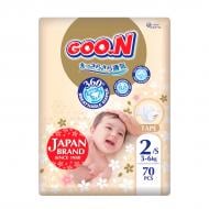 Підгузки Goo.N Premium Soft для дітей S 3-6 кг 70 шт.
